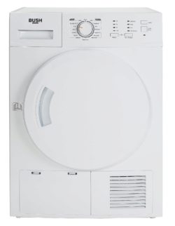 Bush CD8TDNSW Condenser Tumble Dryer - White.